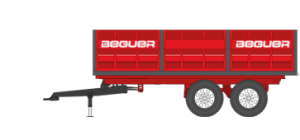 Remolques agrícolas tandem