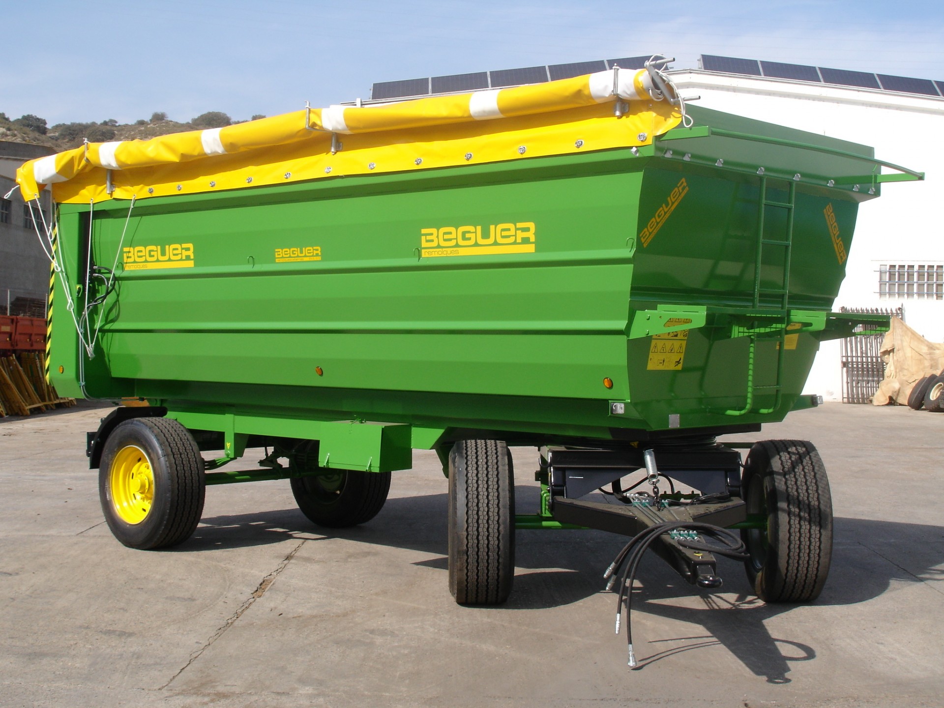 Bañeras agricolas de 2 ejes serie