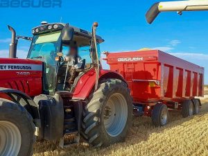 Bañera agrícola de tres ejes Beguer