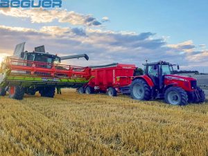 Bañera agrícola de tres ejes Beguer