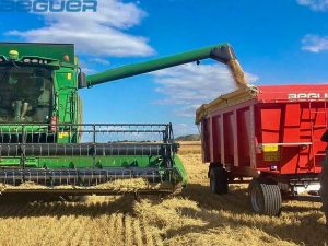 Bañera agrícola Beguer de dos ejes tipo galera