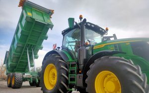 Bañera agrícola tándem de 7 metros Beguer